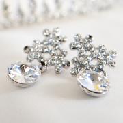 비오에스 천연 다이아 귀걸이