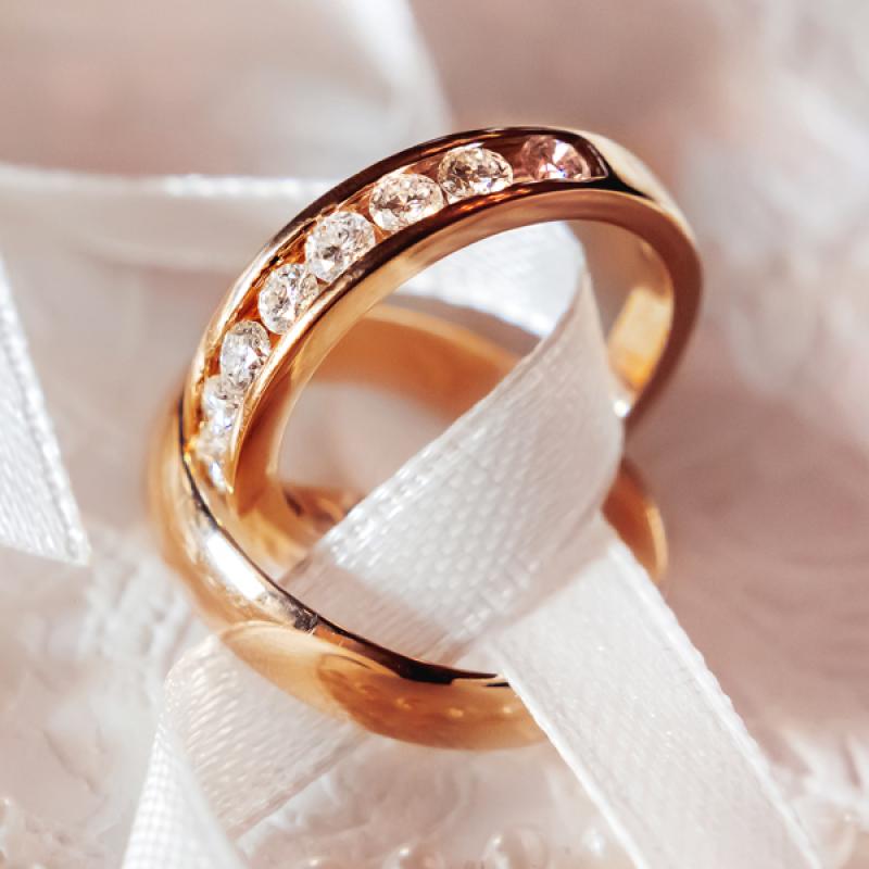 비오에스 다이아몬드 링